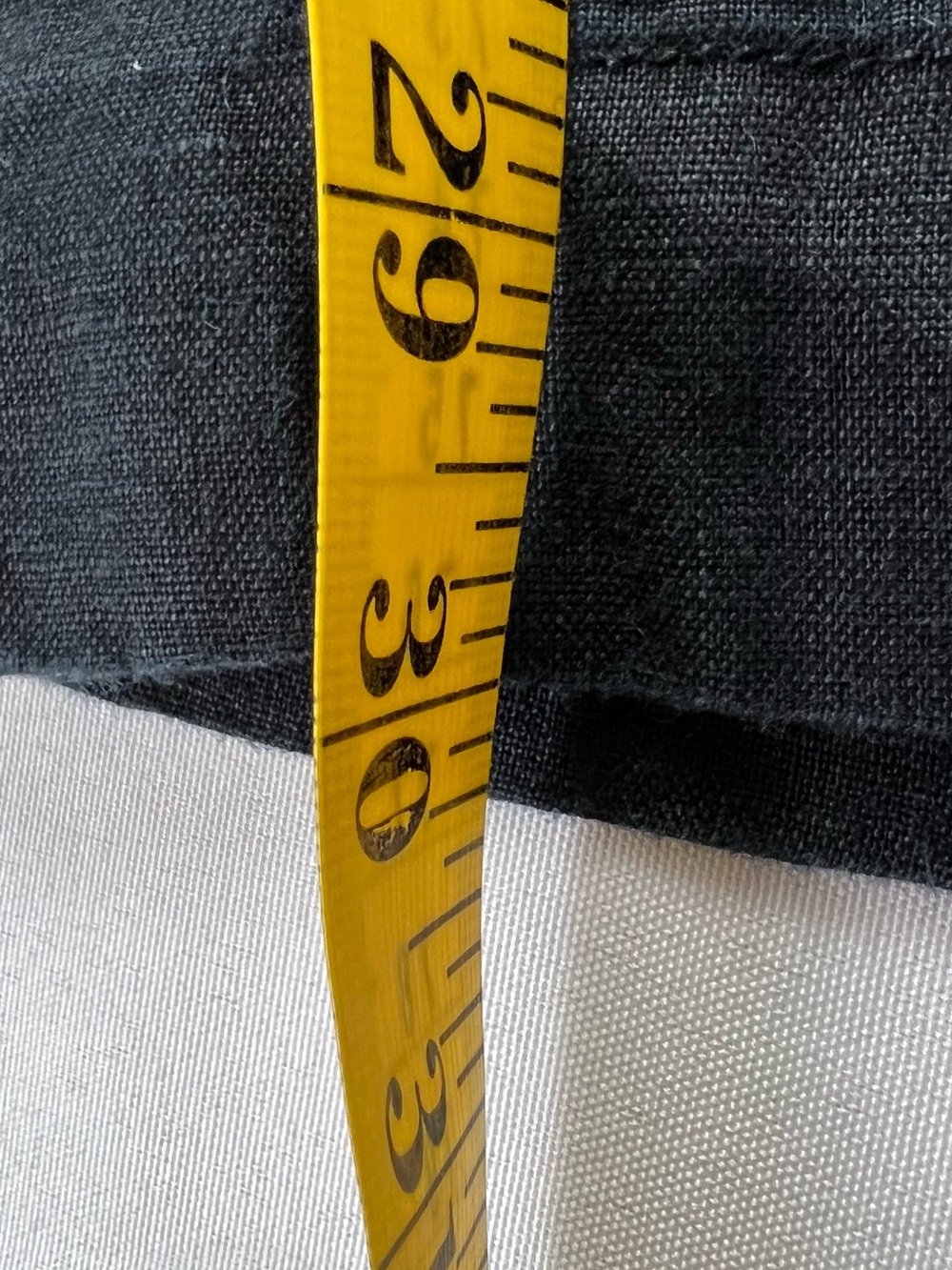 Athleta Retreat Black Linen Wide Leg Ankle Slit Vacation Resort Cruise Pant - Picture 13 of 14